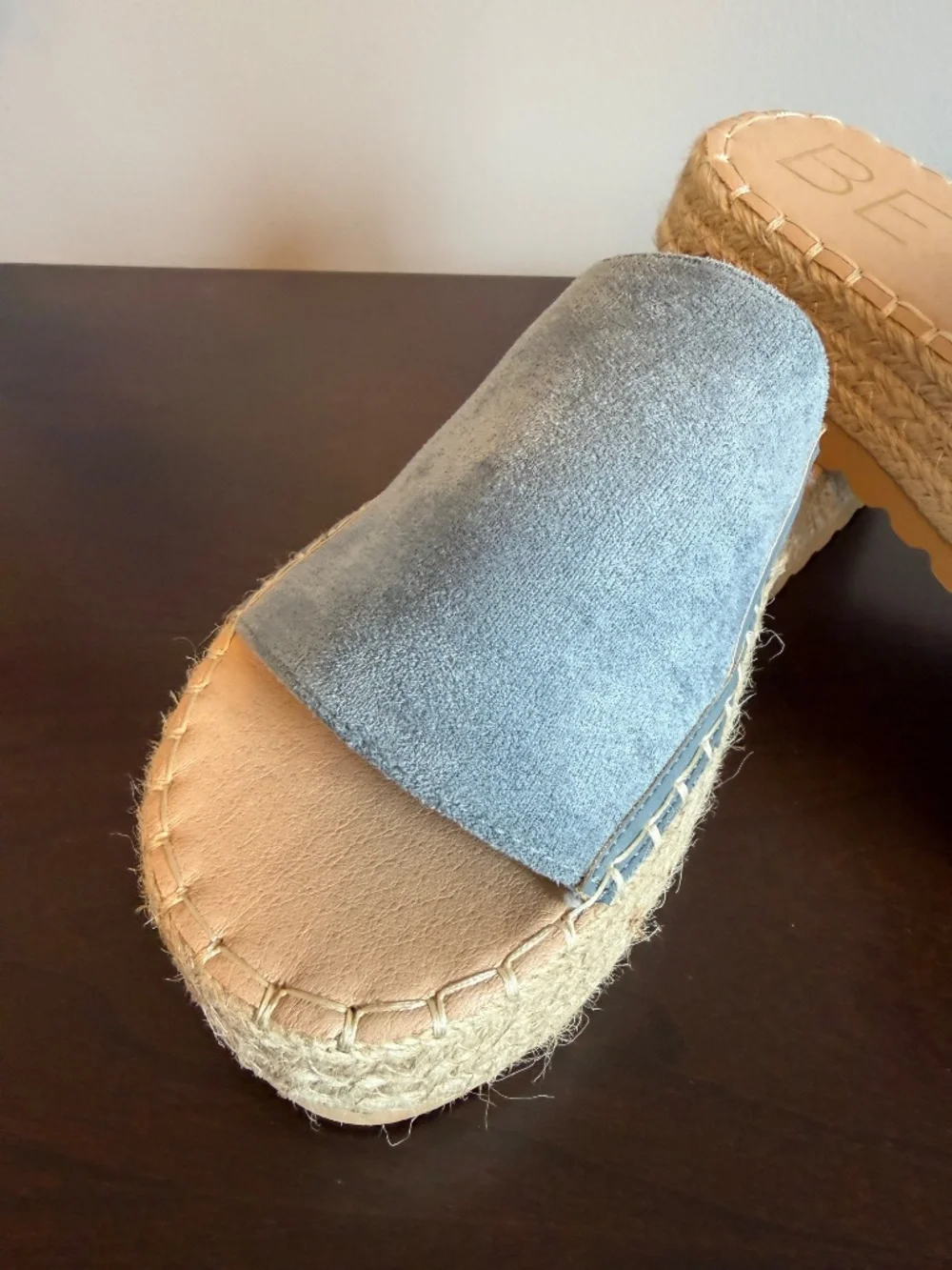 Blue wedge Beach slides